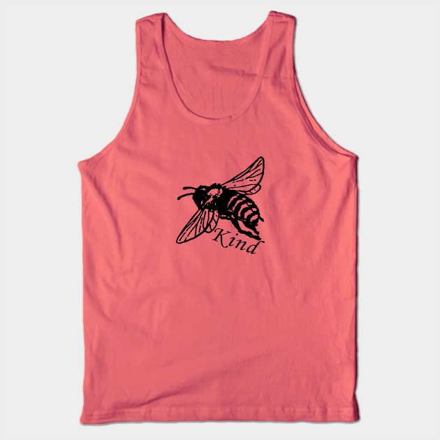 Bee Kind Tank Top by artcuan